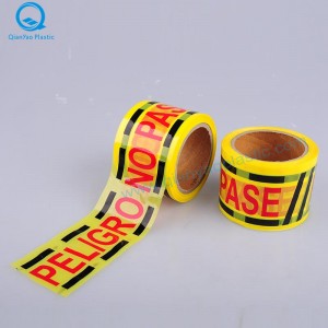Nastro giallo PELIGRO NO PASE, nastro di sicurezza rosso PELIGRO, nastro di sicurezza PERICOLO